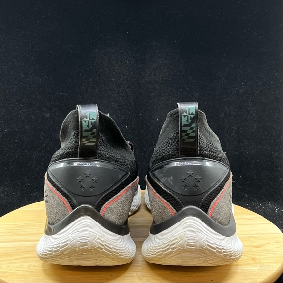 Under Armour Stephen Curry 8 Beautiful Flow BHM Black Red 3024419-003 Size 14 - Picture 5 of 10